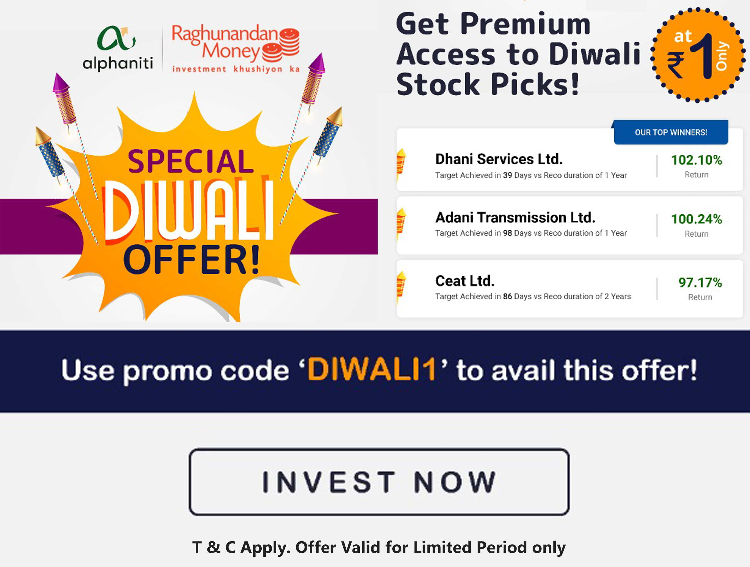 diwali offer