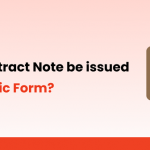 Can a Contract Note be issued in Electronic Form? | Raghunandan Money - Investment Khushiyon Ka | Illustration of a checklist with a pencil, symbolizing secure digital financial documentation."